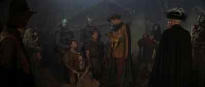 That old woman was told the prophecy? - The Masque of the Red Death