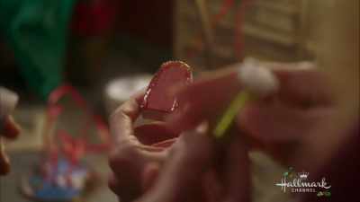 That one.
And then sprinkle it lightly. - Sharing Christmas
