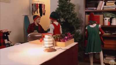 That one isn't decorated
because it's for the winter fair tomorrow. - 48 Christmas Wishes