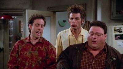 That is one magic loogie - Seinfeld