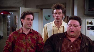 That is one magic loogie - Seinfeld