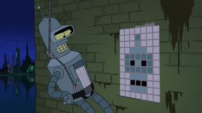 That is one sexy bridge abutment. - Futurama