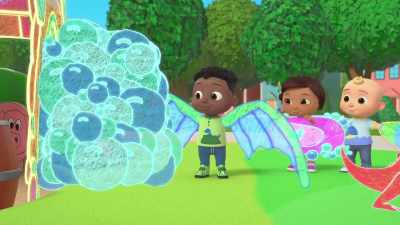 That one's a dinosaur! [laughs] - CoComelon Lane