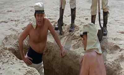 That ought to be deep enough
even for Dagineau. - Beau Geste