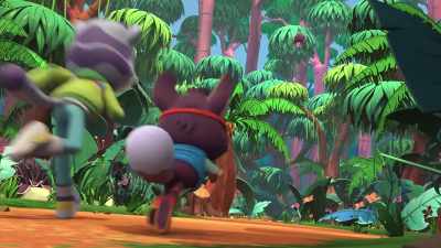 -That owl just took Dotty!
-[ribbits] - The Creature Cases