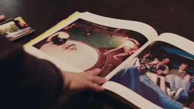 That party
that you photographed me in - Generation Wealth