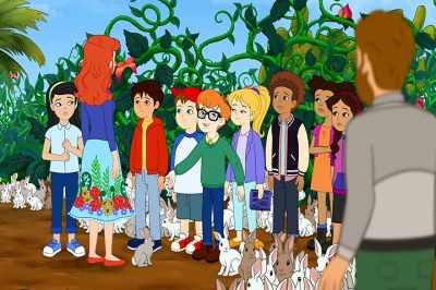 That plant is obviously a non-native
invasive species, but what is it? - The Magic School Bus Rides Again