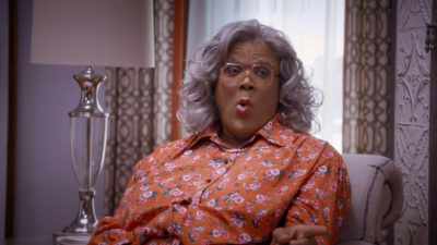 That pole was bent when
I leapt up off of it, - Boo 2! A Madea Halloween