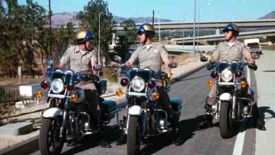 That was Ponch
that just passed. - CHiPs