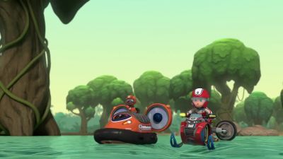 That poor pony can't
stay up much longer. - PAW Patrol