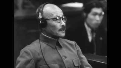That portion of the Imperial Rescript
was included - Tokyo Trial