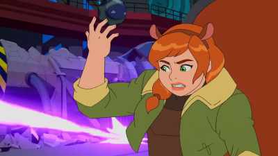 That power source is mine! - Marvel Rising: Heart of Iron