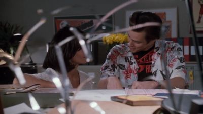 That was pretty impressive what you did at the apartment - Ace Ventura: Pet Detective