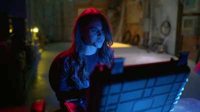 That purple brat has the verification key. - Ultra Violet & Black Scorpion