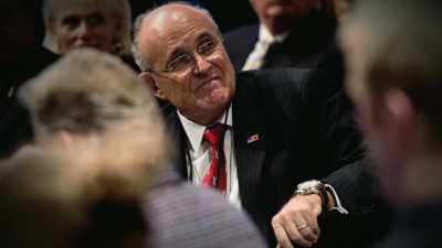 That question comes
with enough stammering - Giuliani: What Happened to America's Mayor?