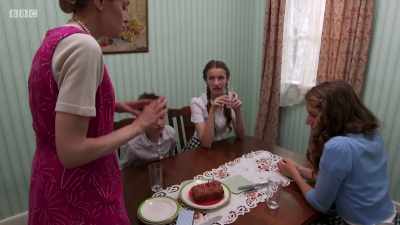 That is really nice. It's actually really nice. It's icing. - Back in Time for Dinner