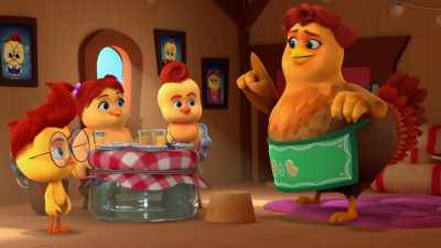That reminds me,
I better wake the chicks up - The Chicken Squad