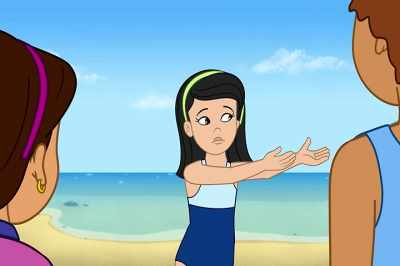 That requires
a salt water-resistant submarine design - The Magic School Bus Rides Again