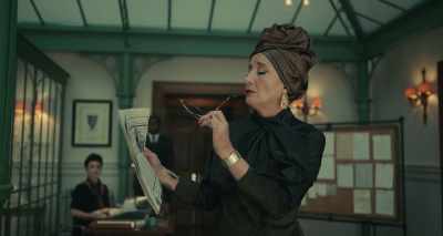 "...that reshapes the silhouette
in such an audacious way - Cruella