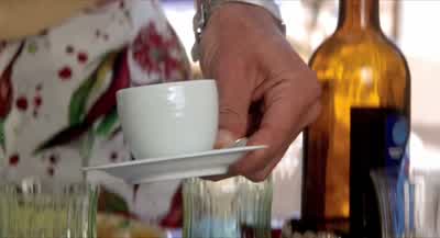 Tom That ring is superbOh Tom I love you SeeOoh I had to promise capital P never to take it offOtherwise I'd give it to you Isn't it great I found it in NaplesI had to bargain for it for about two weeksI hope it wasn't cheap MargeOh it was Ha ha - The Talented Mr  Ripley