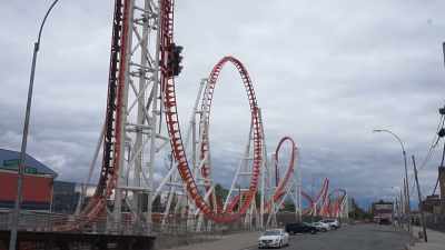 That rollercoaster you showed
was like the great imperium, - The Eyes of Orson Welles