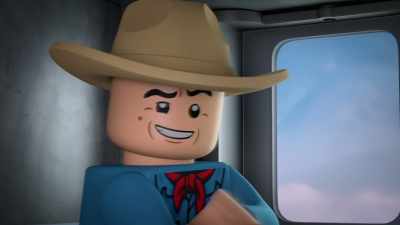 That rough-and-tumble gentleman
is Alan Grant, - LEGO Jurassic Park: The Unofficial Retelling