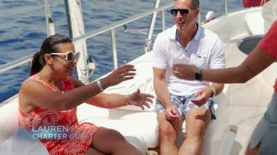 That'’s bunched there massively, - Below Deck Sailing Yacht
