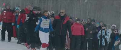 That’s her longtime
coach there, - Molly's Game