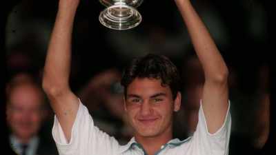 That same year, the 16
year old from Switzerland - Roger Federer: A Champions Journey