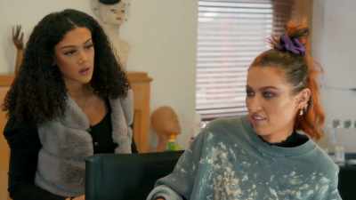 That scar, the old scar...
I did that so quick. - Glow Up: Britain's Next Make-Up Star