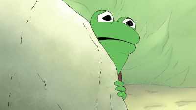 That scary thing is calling my name! - Frog and Toad