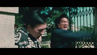 - That scene had never
been shown before in Hong Kong. - Iron Fists and Kung Fu Kicks
