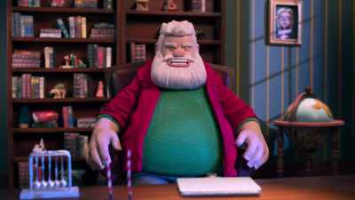 -That segues into what
I'm here for, actually.
-It does? - Santa Inc.
