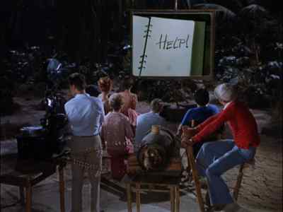 THAT SHOULD GET
OUR MESSAGE ACROSS. - Gilligan's Island