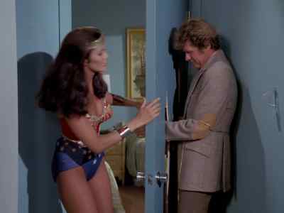 That should hold you
until the police come. - Wonder Woman