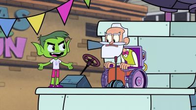 That snob
is always ruining our fun. - Teen Titans Go!