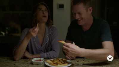 - That is so good. Mmm.
- Mmm. - Mid-Love Crisis