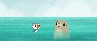 That was so much fun,
Oona. what shall we do now? - Puffin Rock and the New Friends