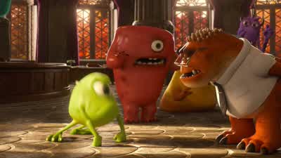 That is some remarkable improvement MichaelOne frightening face does not a Scarer make Mr Sullivan - Monsters University