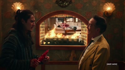 That, son, is a kitchen knife. - Adult Swim Yule Log