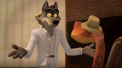That sounds a lot like Robin Hood, - The Bad Guys: A Very Bad Holiday