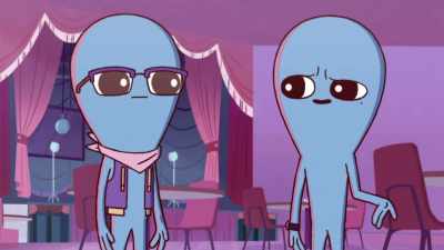 - That sounds fun.
- Three of our patrons got stuck inside. - Strange Planet