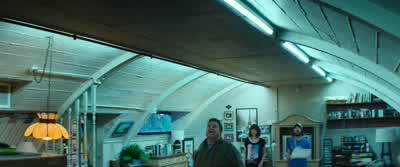 That sounds like helicopters. - 10 Cloverfield Lane