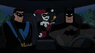 - That sounds like paper.
- Over and out. - Batman and Harley Quinn