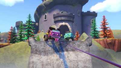 That sounds pretty risky. - Mighty Monsterwheelies