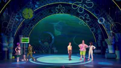 That sponge is the biggest
threat to my plot. - The SpongeBob Musical: Live on Stage!