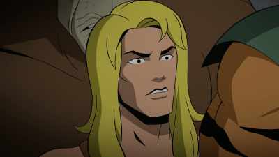 That steam. Acid. Ben, look out. - DC Showcase: Kamandi: The Last Boy on Earth!