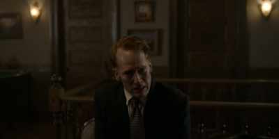 - That strikebreaker I hired
is now pushing me around. - Damnation