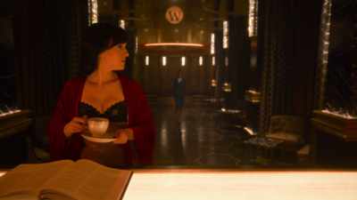 That stunt was
beneath you, Audrey. - Snowpiercer