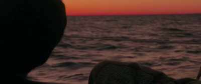 That sunset
is beet-dyed pomegranate. - Adrift